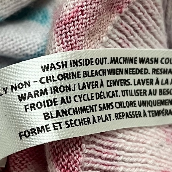 VTG y2k Retro Old Navy Floral Cardigan Hippie Boho Coquette Soft Girl Prep S - Picture 7 of 10